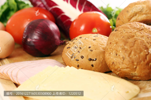 餐桌上的健康食物