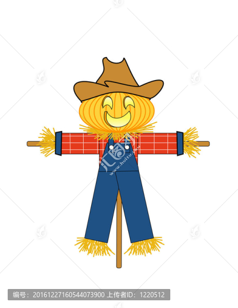 Pumpkin,Scarecrow先生