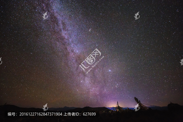 貢嘎星空