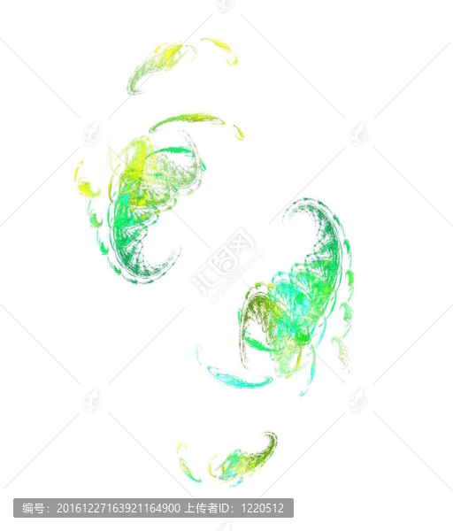 白色數(shù)字分形