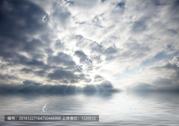 海上日落
