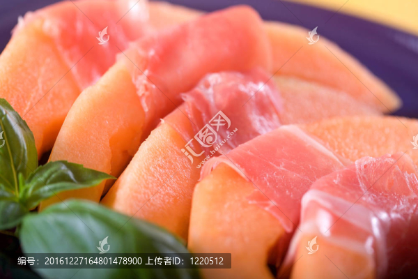 意大利熏火腿和Melon