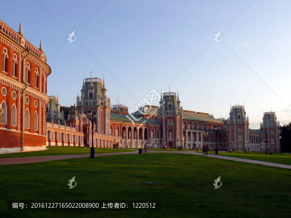 俄羅斯民族建筑合奏Tsaritsino；莫斯科