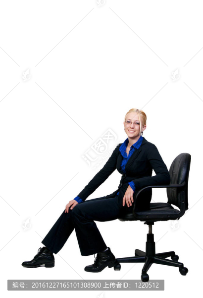 美麗的女商人