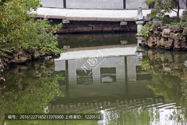 的拙政園；周正媛；反思中國古代房屋的水；蘇州；江蘇；中國建于16世紀