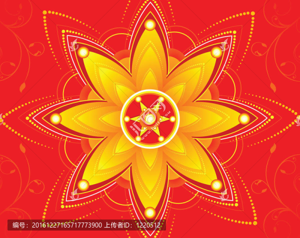 排燈節(jié)的花卉背景