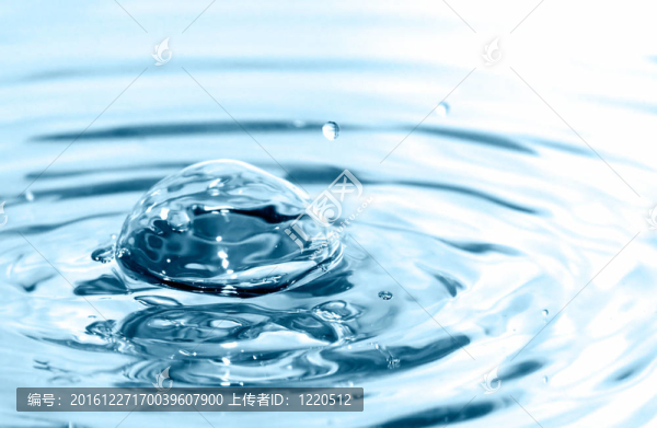 飛濺的水