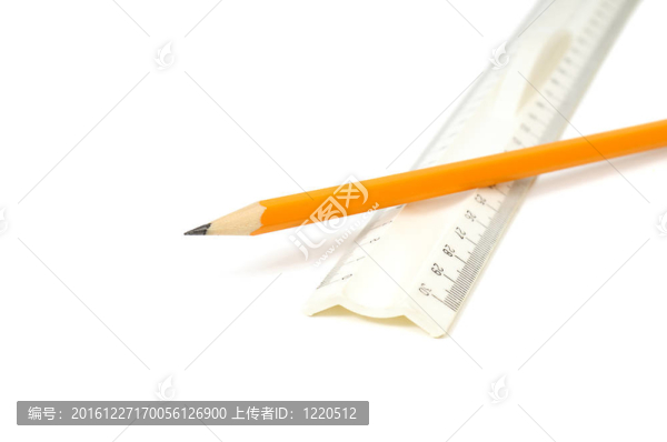 鉛筆和尺子