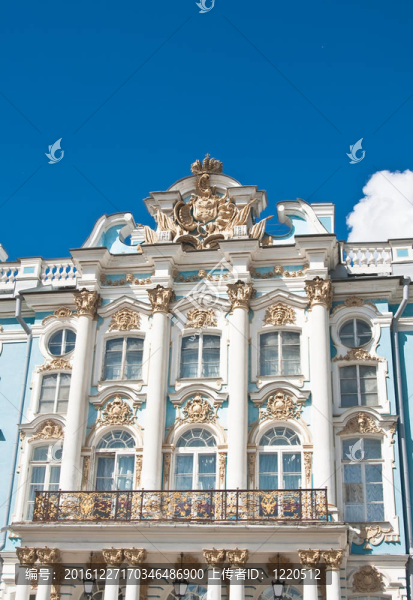 凱瑟琳宮；位于Tsarskoye,Selo鎮(zhèn)（普希金）；圣彼得堡；俄羅斯