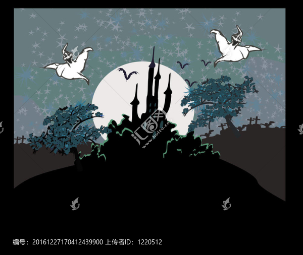 蹩腳的萬圣節(jié)背景