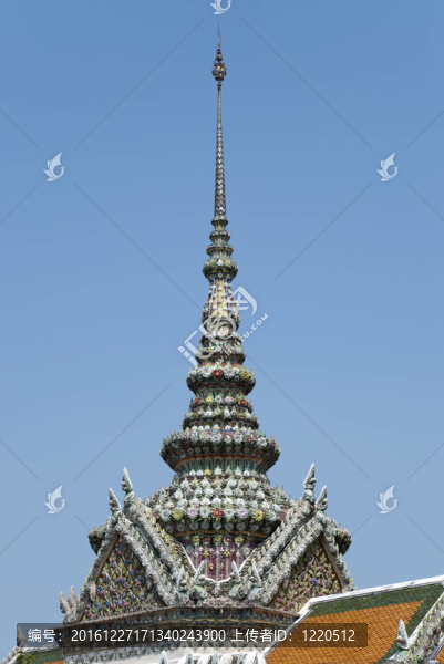 泰國(guó)傳統(tǒng)屋頂細(xì)節(jié)