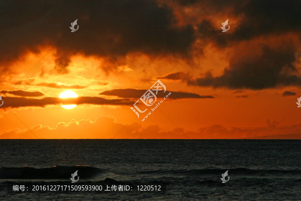 海洋日落