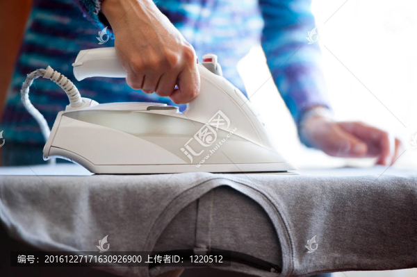 女人的手燙