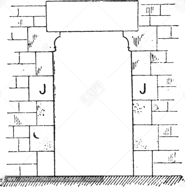 Doorjamb；復(fù)古雕刻。