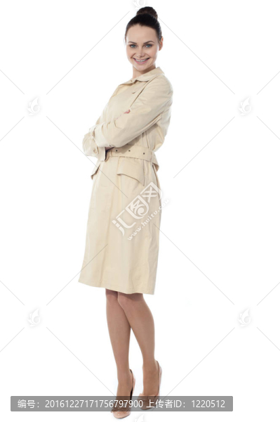 華麗女子冒充交叉武器