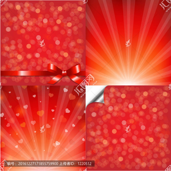 紅色背景的設(shè)置與背景虛化