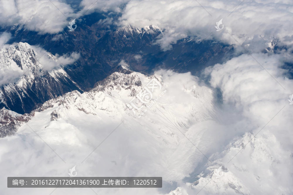航空攝影；西藏；喜馬拉雅橫斷山脈
