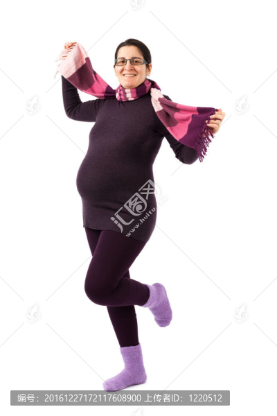 懷孕的女士