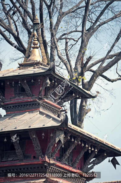 Bhairab寺；杜巴廣場(chǎng)；加德滿都；尼泊爾