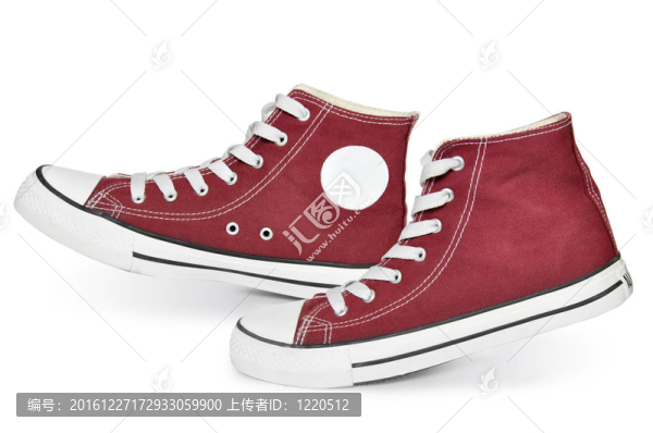 紅色的運(yùn)動(dòng)鞋
