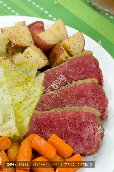 咸牛肉白菜