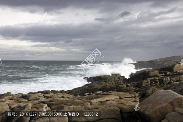 海岸波浪力
