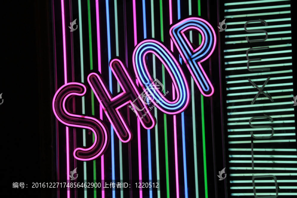 霓虹燈店