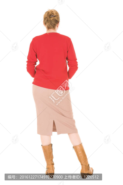 金發(fā)的女商人