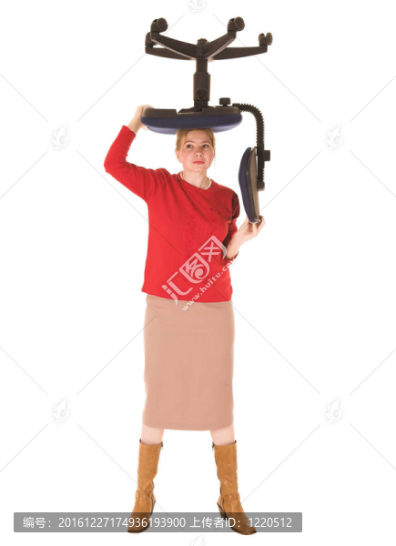 金發(fā)的女商人