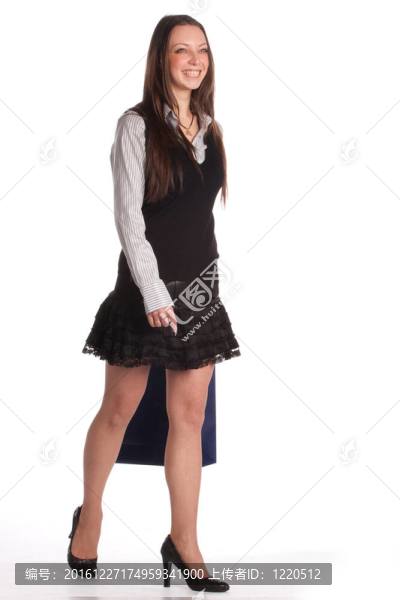 帶紙袋的女孩