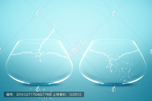 空兩個(gè)魚(yú)缸