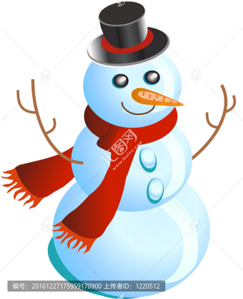 圣誕快樂雪人