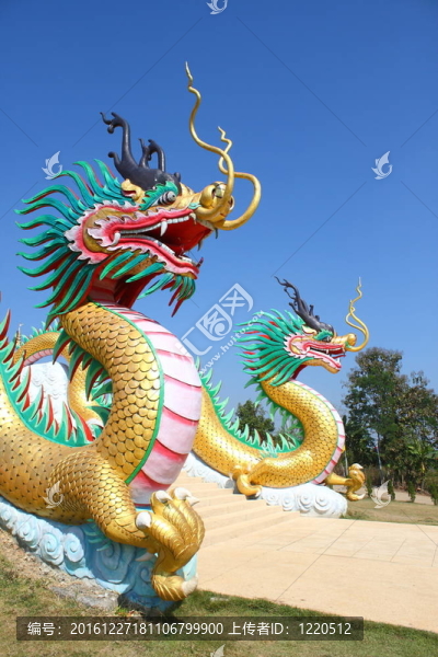 龍的雕像