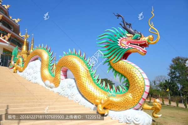 龍的雕像