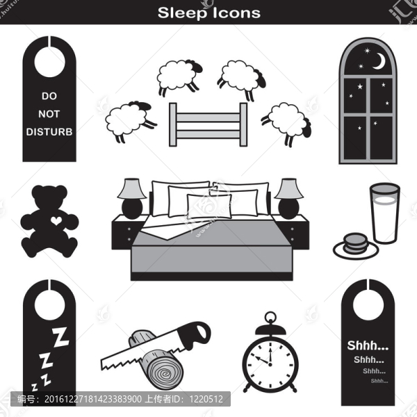 睡眠的圖標(biāo)
