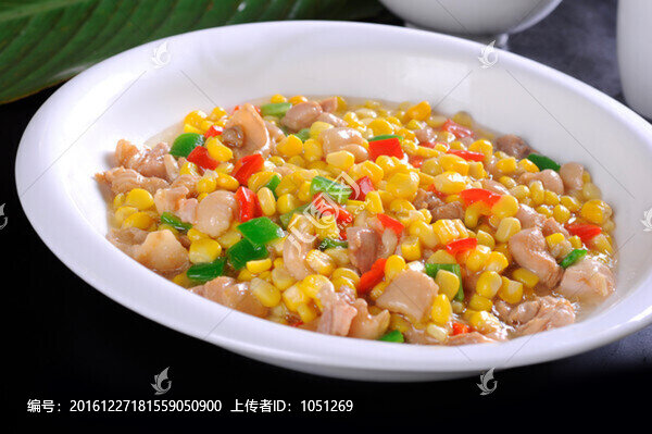 玉米雞丁