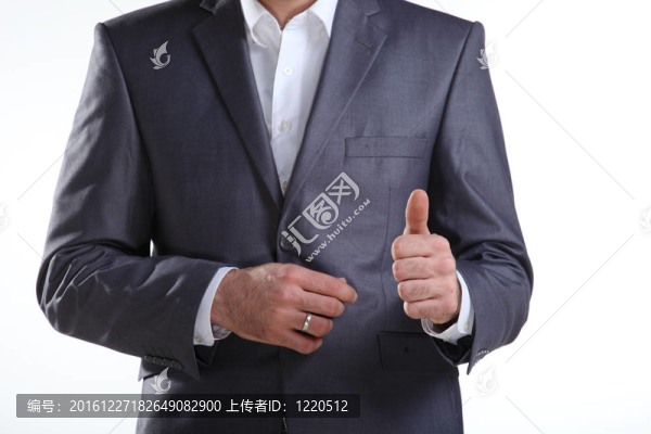 業(yè)務(wù)員顯示大拇指