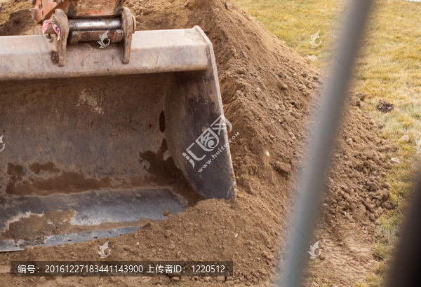 trackhoe桶污垢