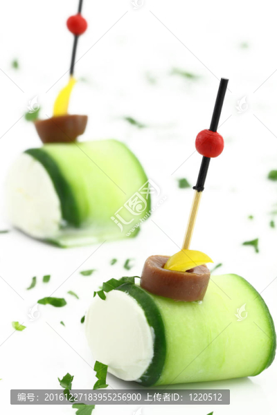 黃瓜奶油芝士食品