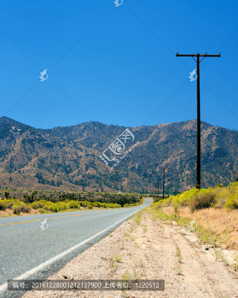 在莫哈韋沙漠公路
