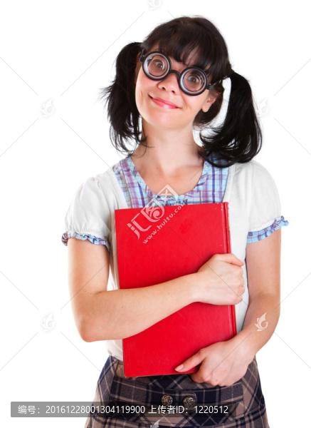 書呆子女生教材