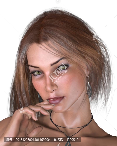 女性肖像-,3