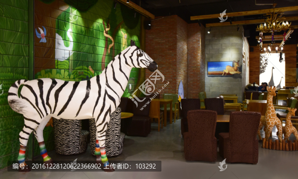 動(dòng)物園主題的咖啡廳
