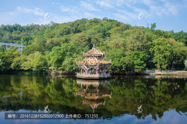 潮州西湖,湖心亭