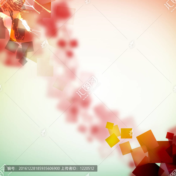 彩色抽象插畫背景