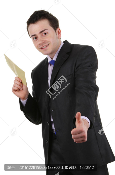 快樂的信封的家伙