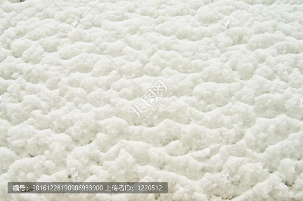 紋理的雪