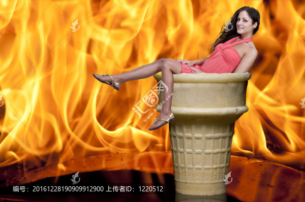 美麗的女人