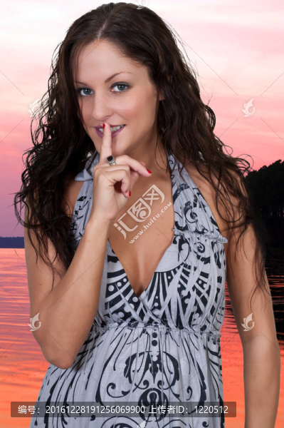 女人說安靜