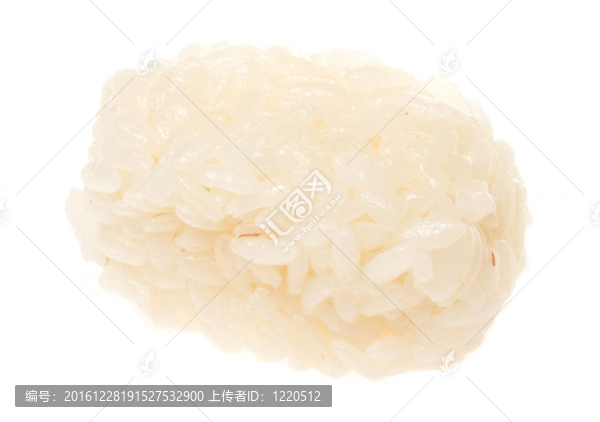 白底水煮米飯